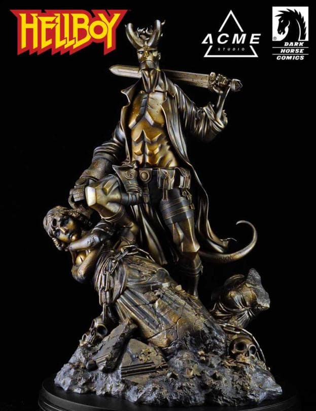 Hellboy (Version Faux Bronze) - Vue 3