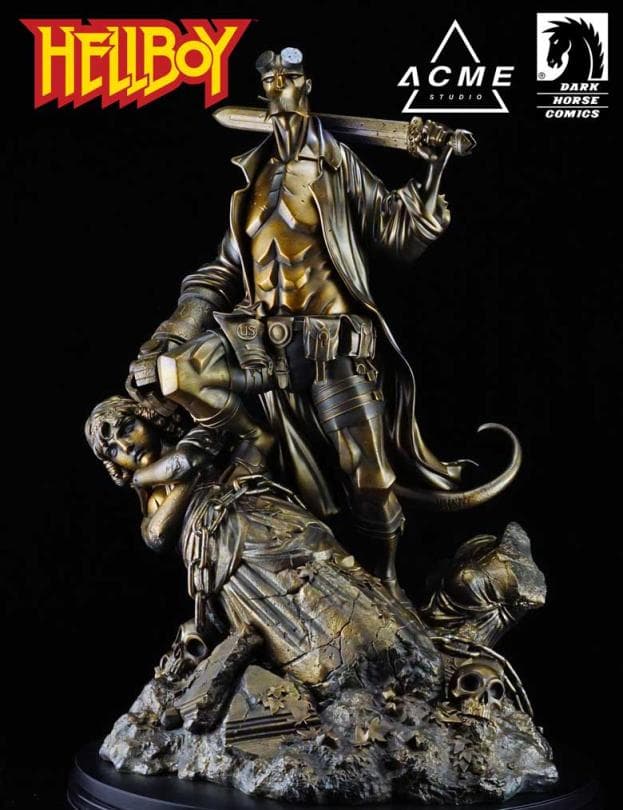 Hellboy (Version Faux Bronze) - Vue 5