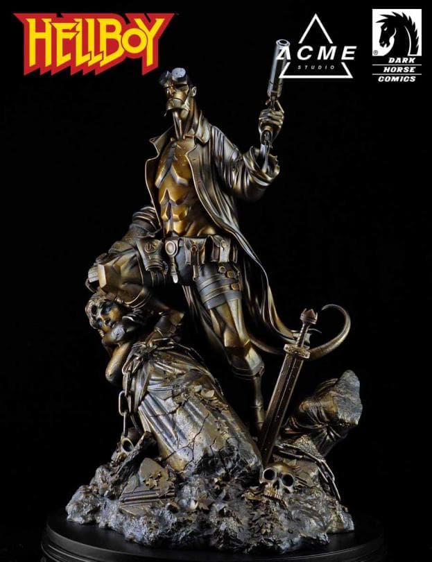 Hellboy (Version Faux Bronze) - Vue 9
