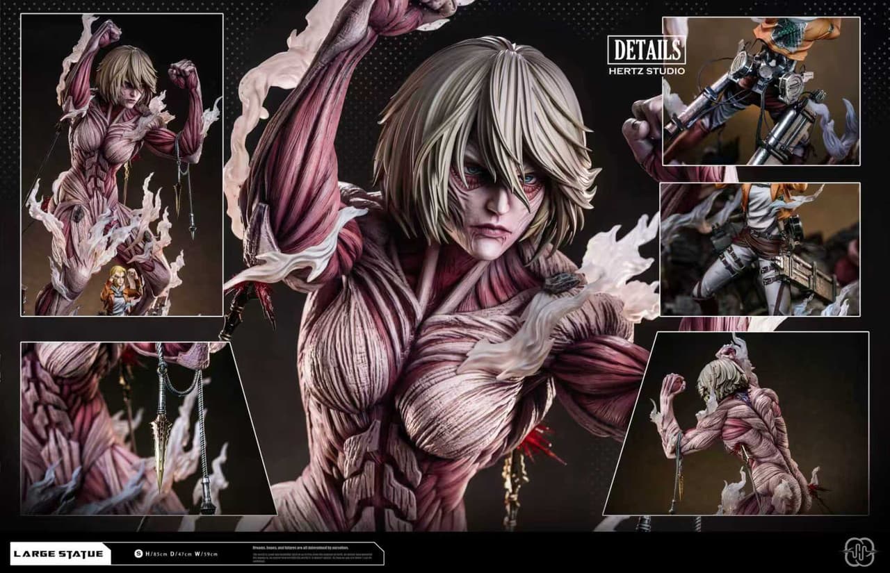Annie Leonhart & Female Titan (Version Regular) - Vue 4