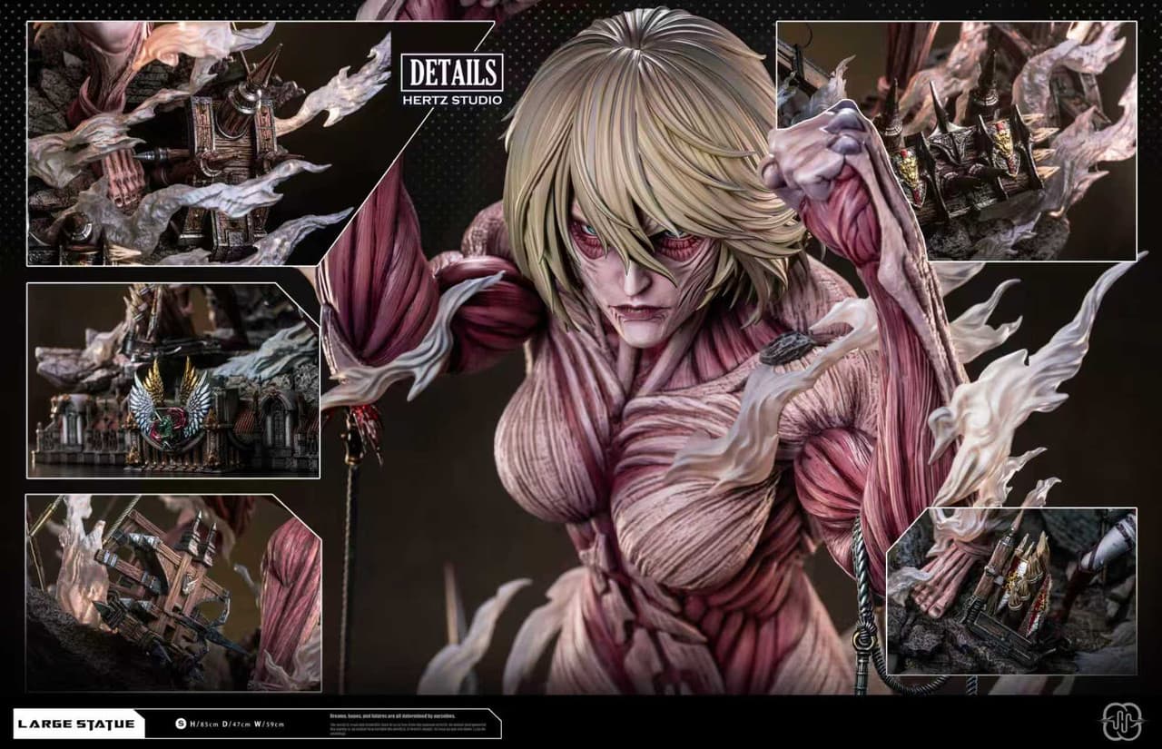 Annie Leonhart & Female Titan (Version EX) - Vue 6