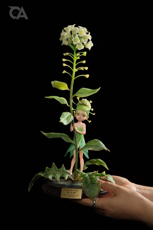Shepherd's Purse flower Fairy - Vue 4