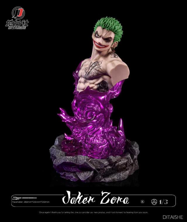 Zoro Joker (Purple) - Bust
