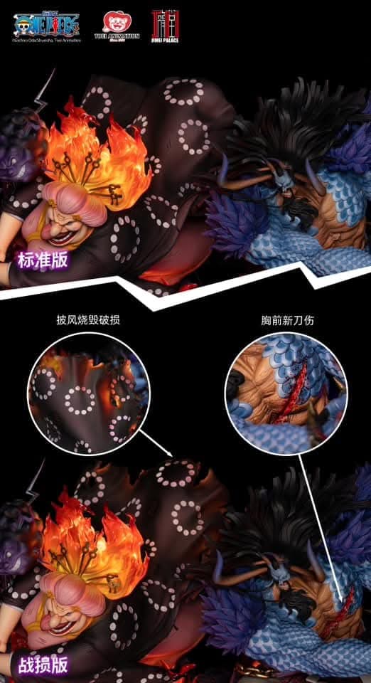 Big mom et Kaido (Version Battle Damage Without Haki) - Vue 4