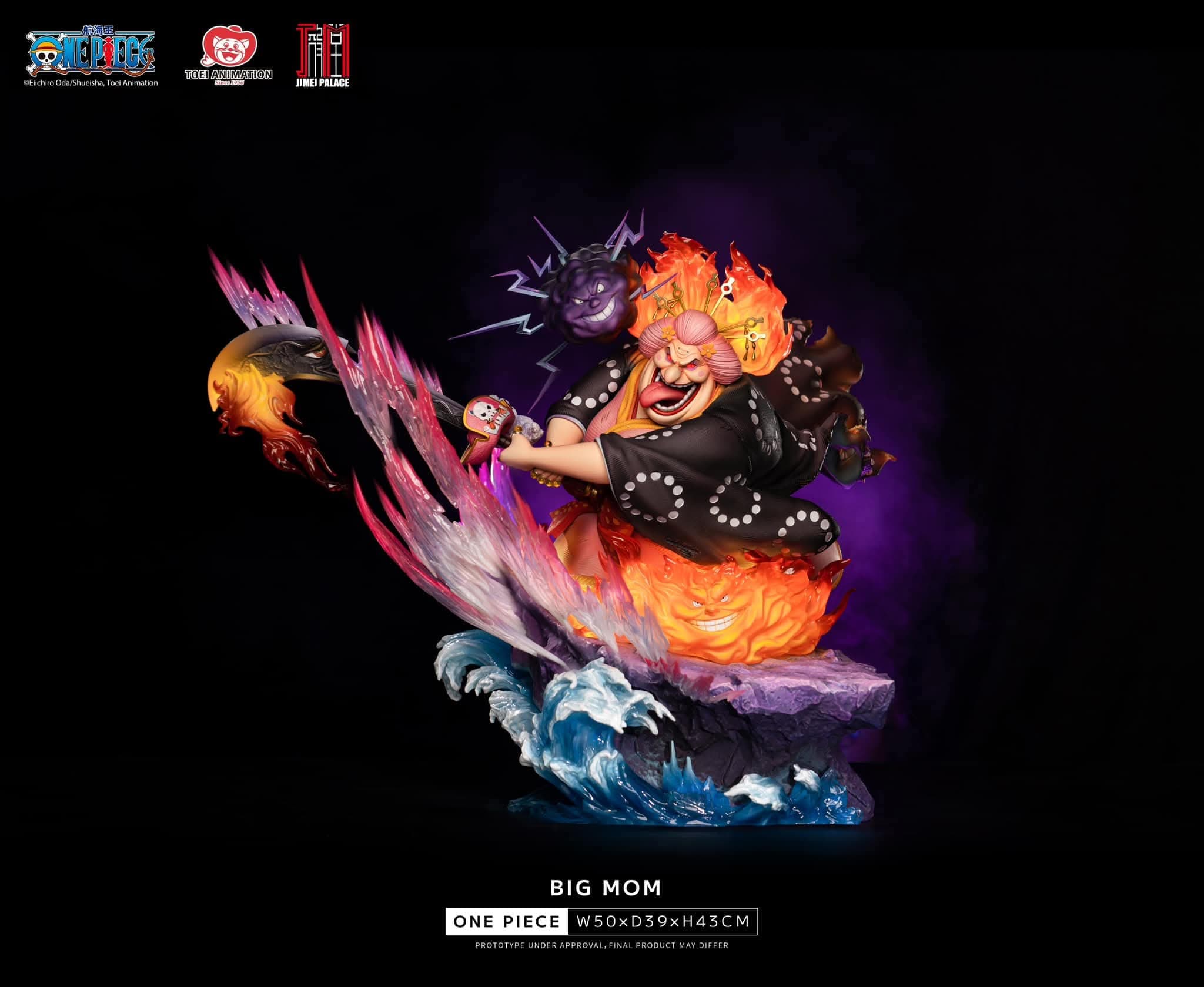 Big mom et Kaido (Version Battle Damage With Haki) - Vue 4