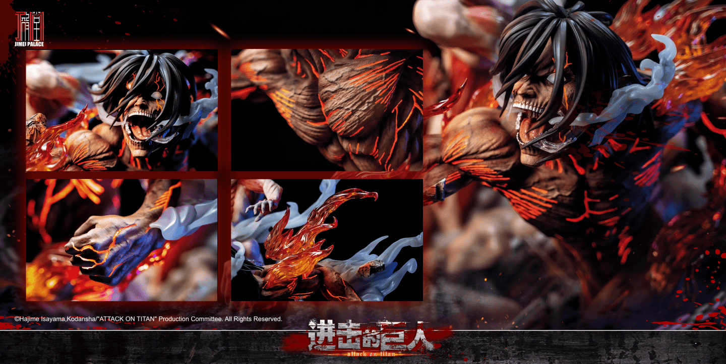 Eren Titan VS Female Titan - Vue 5