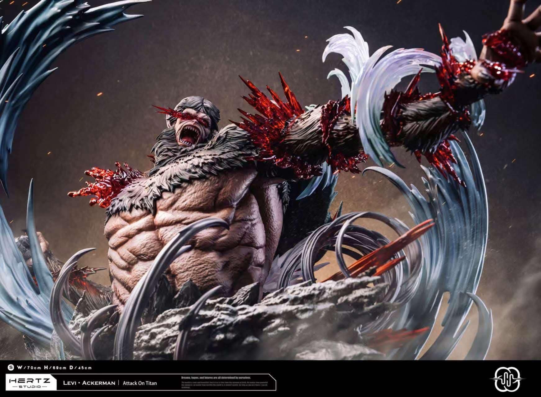 Levi VS Beast Titan - Vue 4