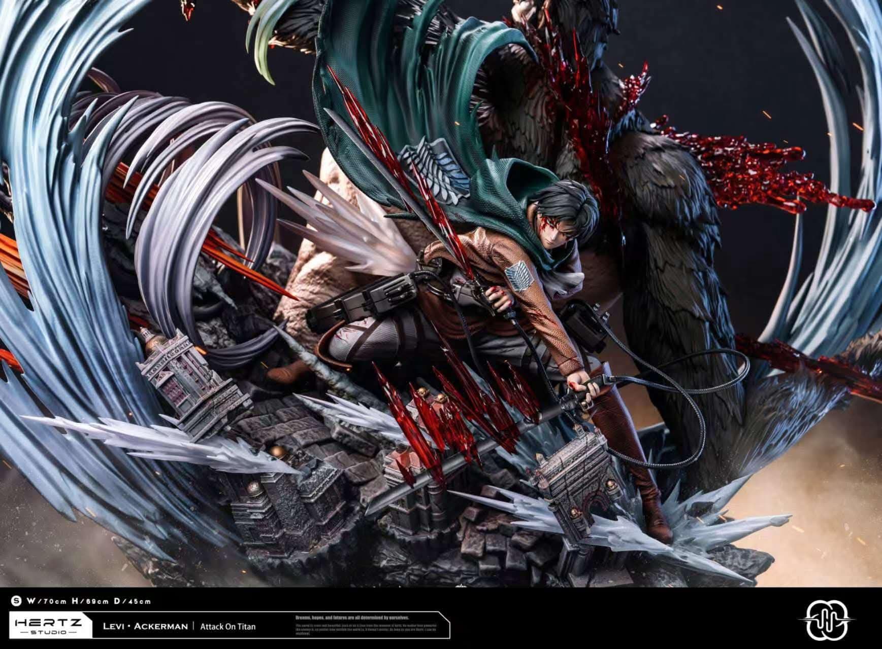 Levi VS Beast Titan - Vue 5