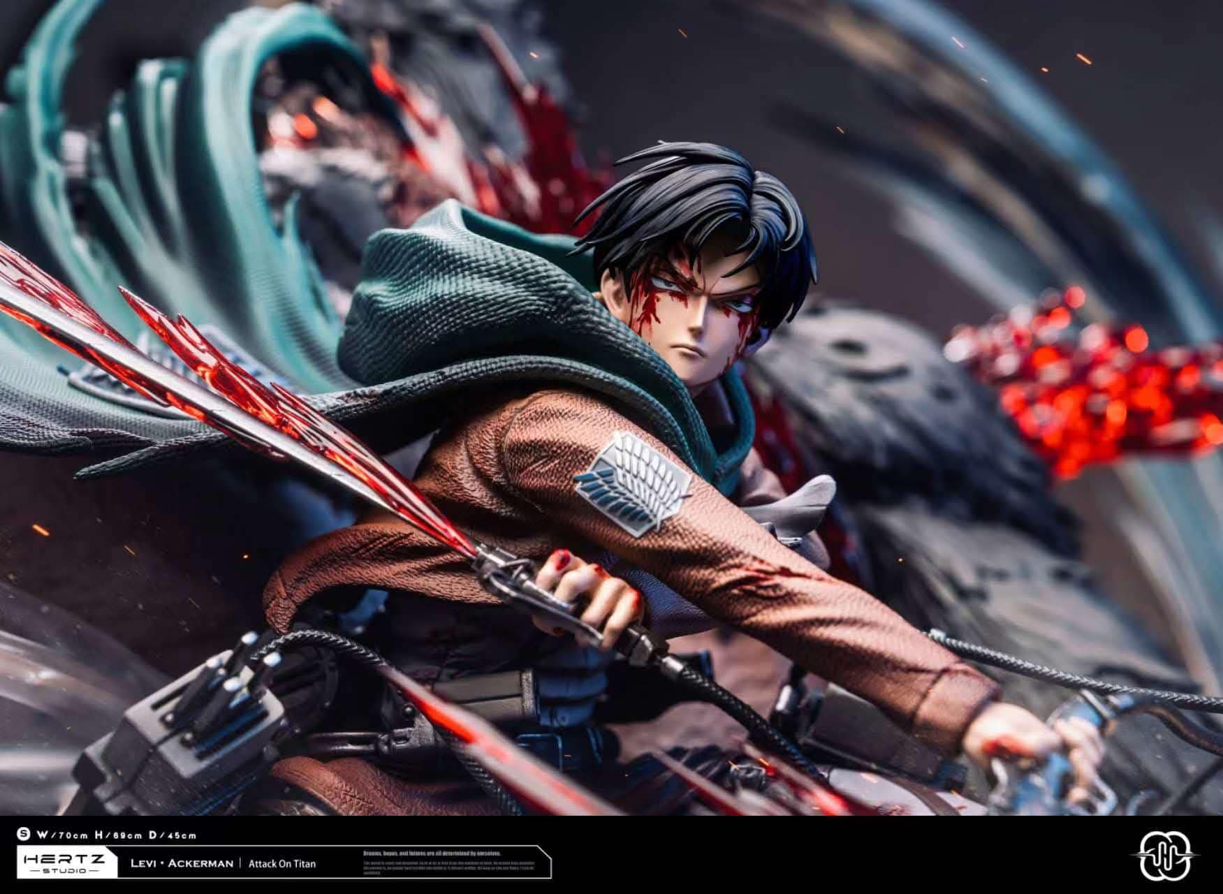 Levi VS Beast Titan - Vue 7