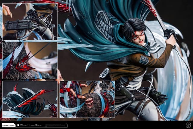 Levi VS Beast Titan - Vue 6