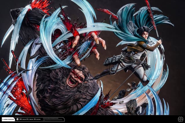 Levi VS Beast Titan - Vue 8