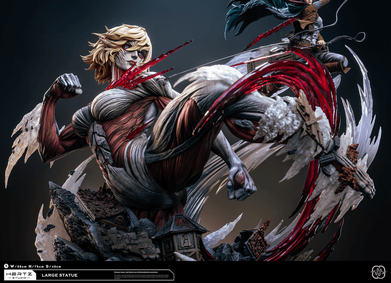 Mikasa VS Female Titan - Vue 2