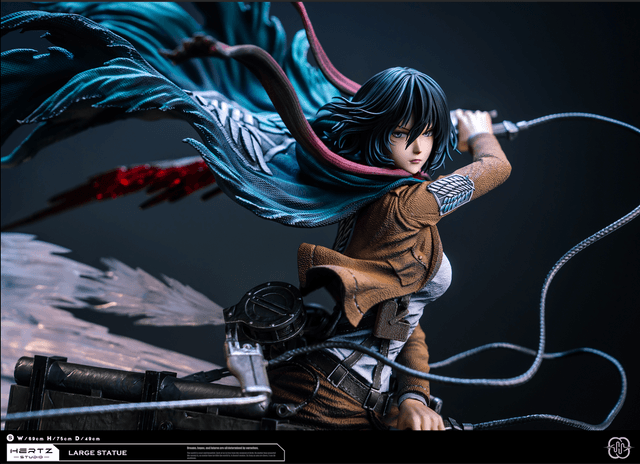 Mikasa VS Female Titan - Vue 4
