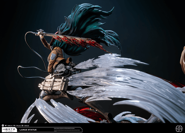Mikasa VS Female Titan - Vue 9