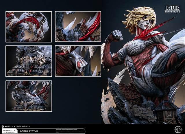 Mikasa VS Female Titan - Vue 10