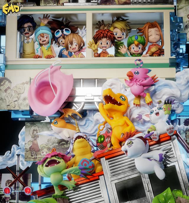 The first Generation of Digimon (No DLC) - Vue 4