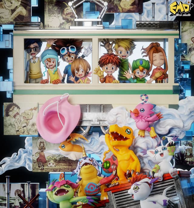The first Generation of Digimon (With DLC) - Vue 3