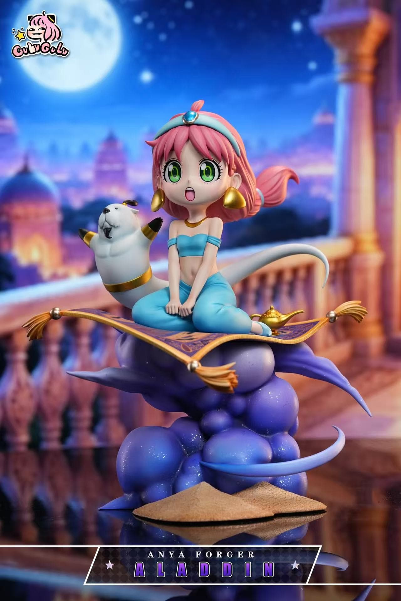 Anya cos Aladdin's Lamp (Version Pink hair + white Bond) - Vue 2