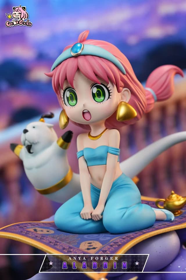 Anya cos Aladdin's Lamp (Version Pink hair + white Bond) - Vue 3