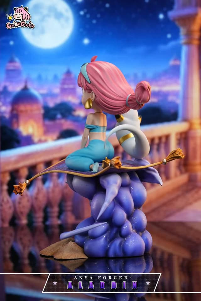 Anya cos Aladdin's Lamp (Version Pink hair + white Bond) - Vue 6