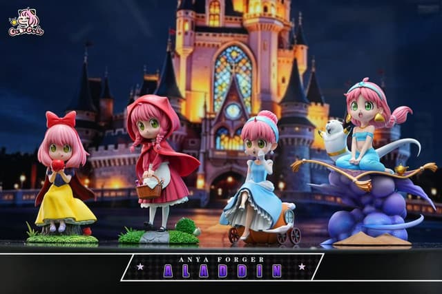 Anya cos Aladdin's Lamp (Version Pink hair + white Bond) - Vue 7