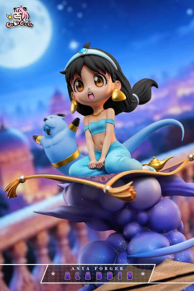 Anya cos Aladdin's Lamp (Black Hair + Blue Bond) - Vue 2