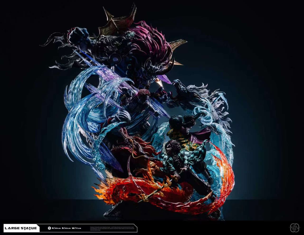 Kamado Tanjiro & Tomioka Giyu vs Akaza - Vue 2
