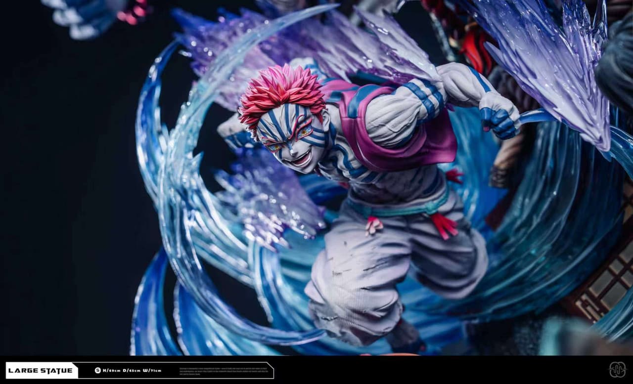 Kamado Tanjiro & Tomioka Giyu vs Akaza - Vue 8