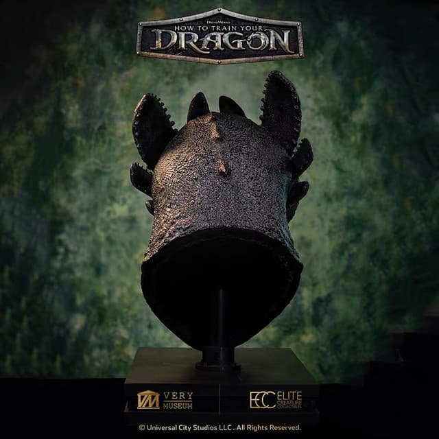 Toothless/Krokmou - Bust 1/1 - Vue 4