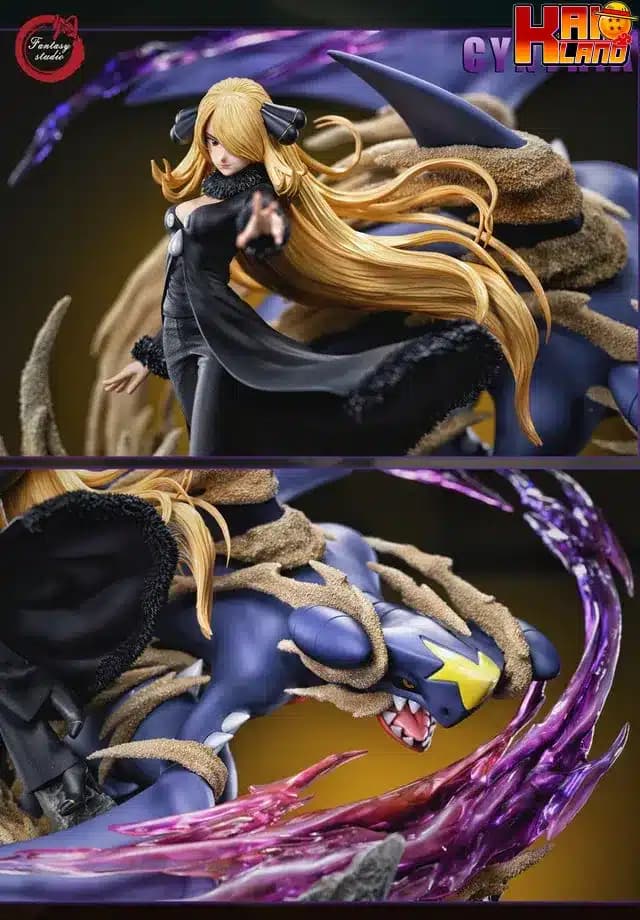 Cynthia x Garchomp - Vue 6