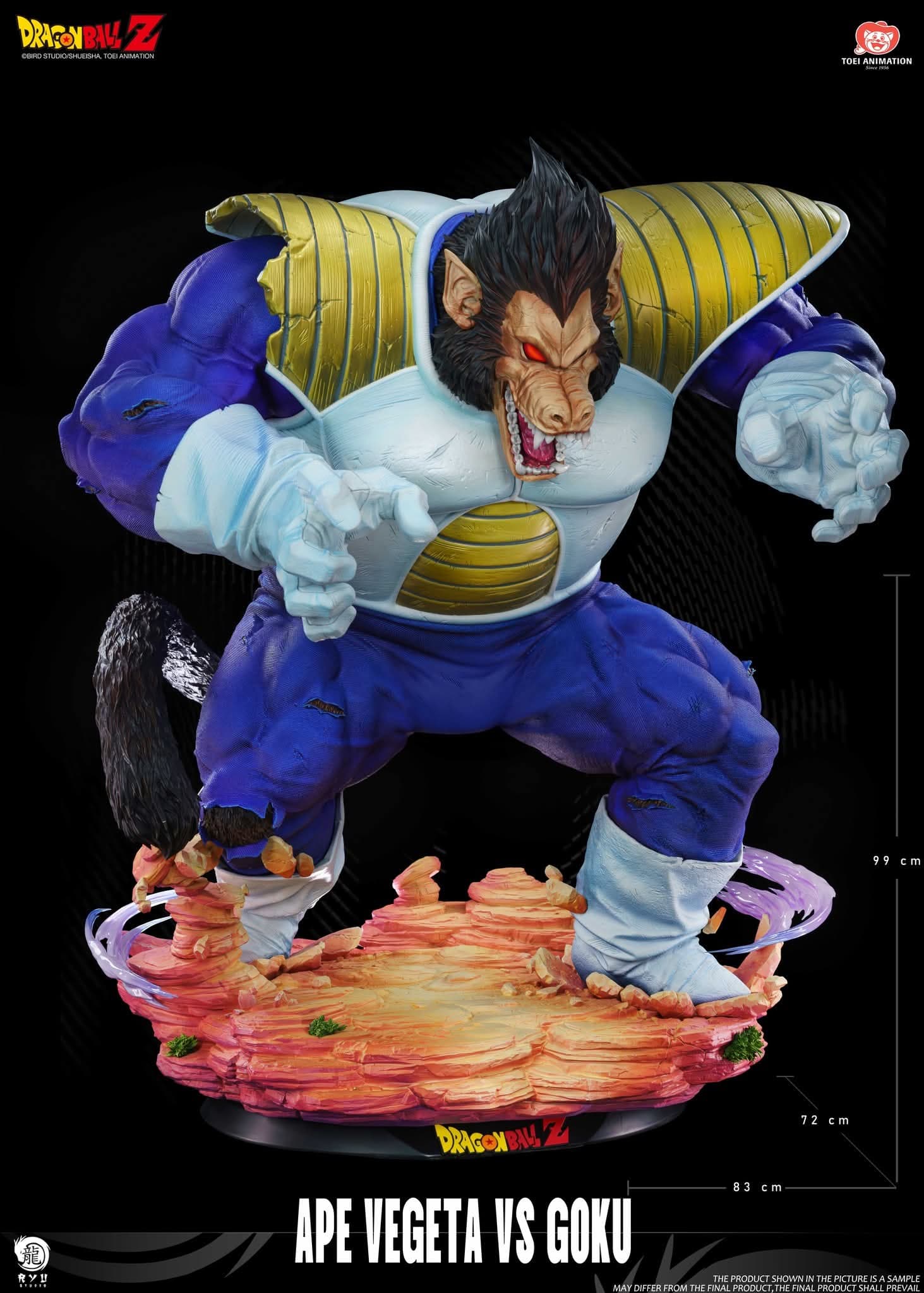 Goku VS Grand singe Vegeta - Extra Large Series - Vue 4