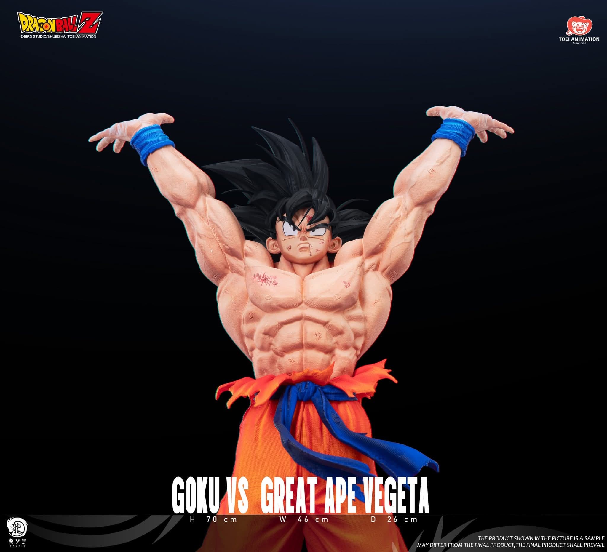 Goku VS Grand singe Vegeta - Extra Large Series - Vue 8