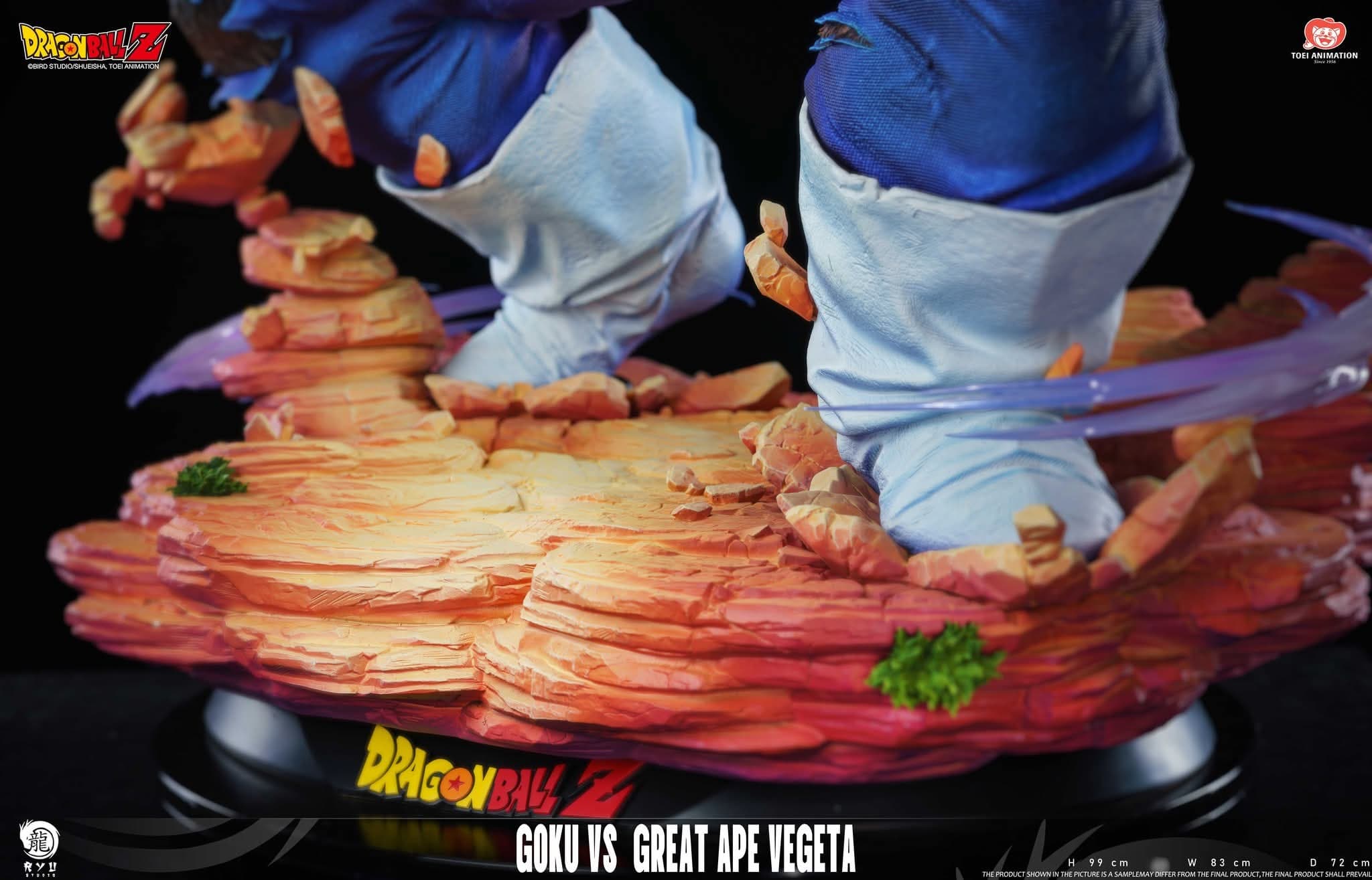 Goku VS Grand singe Vegeta - Extra Large Series - Vue 9