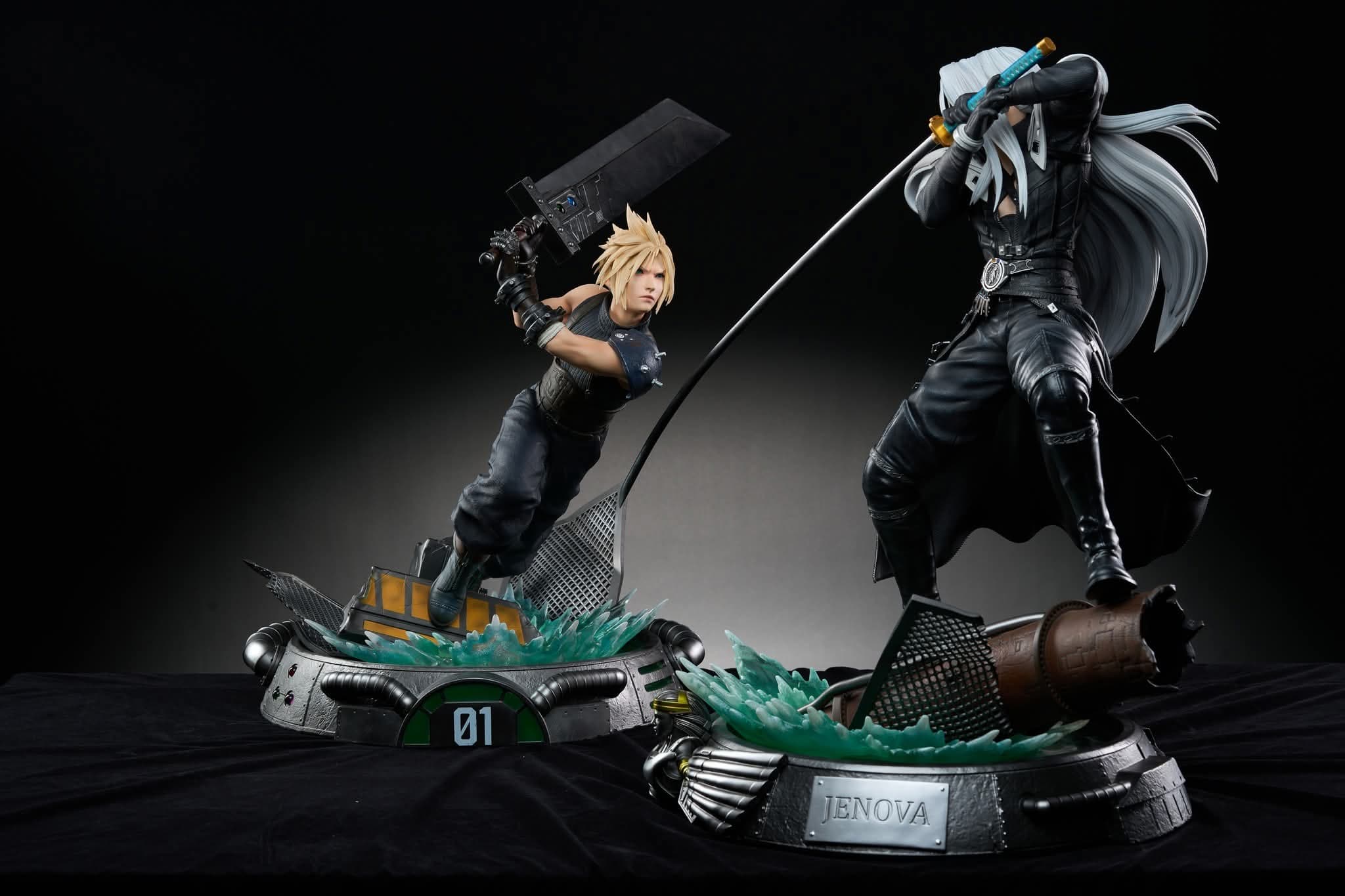 Sephiroth  et cloud - Vue 9