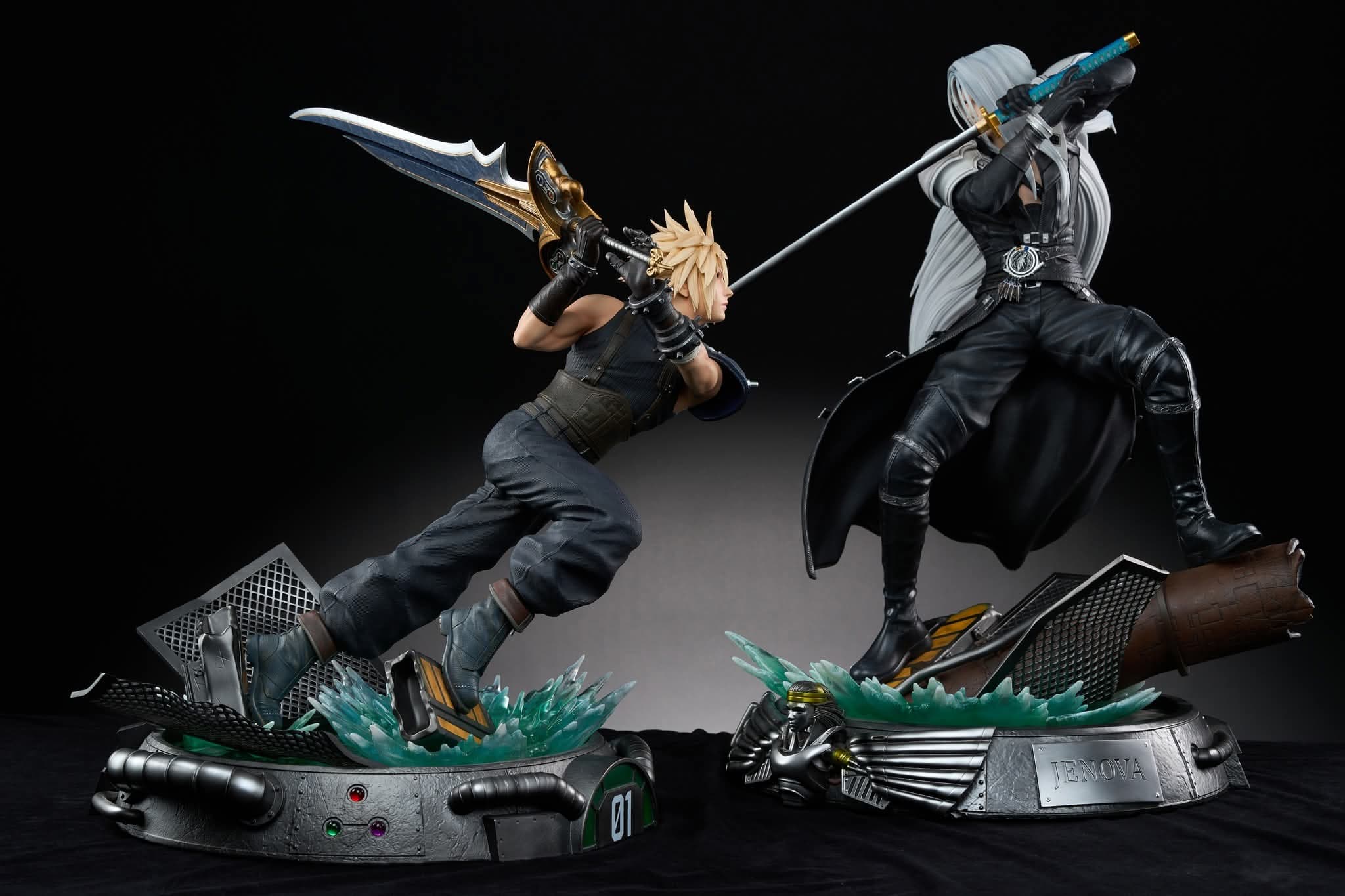 Sephiroth  et cloud - Vue 10