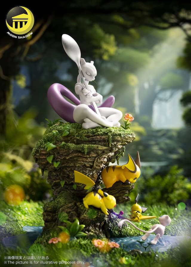Mewtwo & Pikachu
