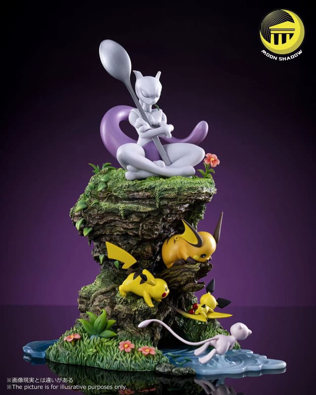 Mewtwo & Pikachu - Vue 2
