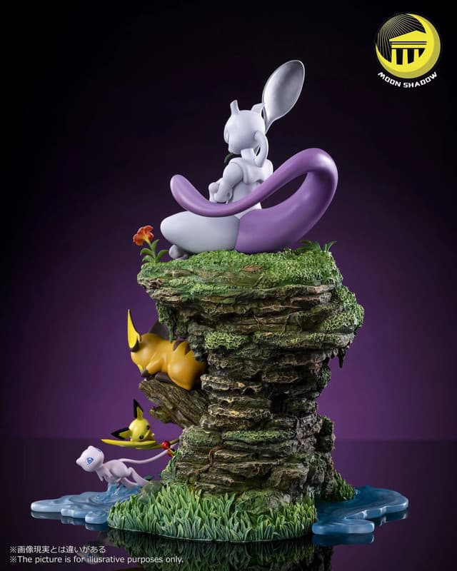 Mewtwo & Pikachu - Vue 4