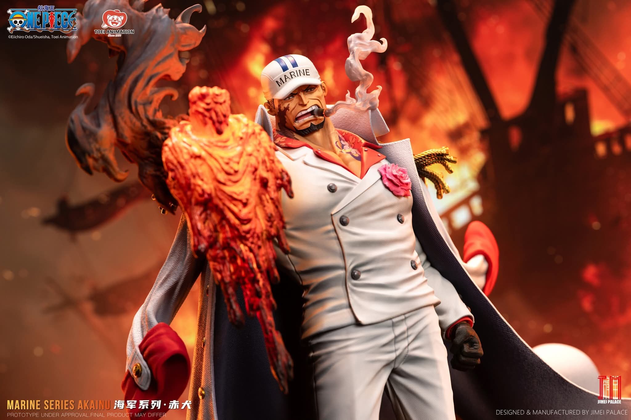 Grand Amiral Akainu (Premium Version) - Legendary Line - Vue 3