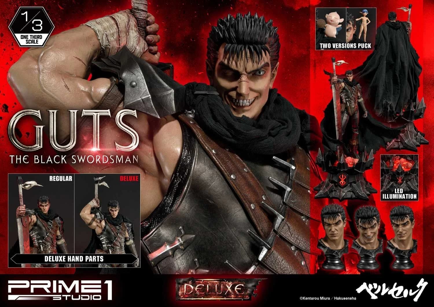 Guts, The Black Swordsman Deluxe Version - Vue 2