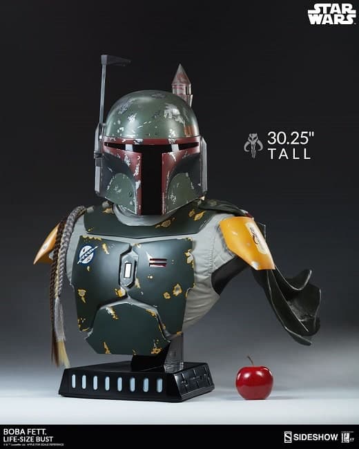 BOBA FETT - LIFE SIZE BUST (SIDESHOW)