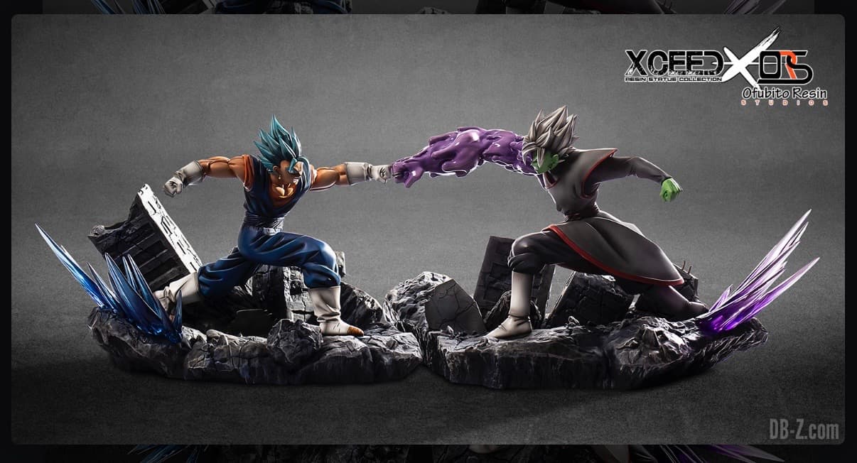 Vegetto blue vs zamasu fusionné
