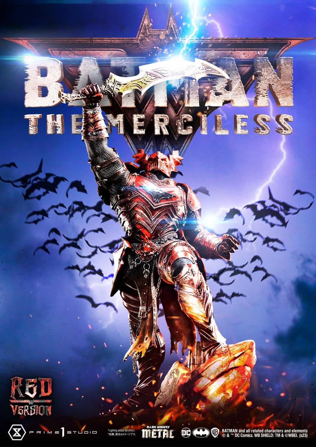 Batman The Merciless (Version Red) - Museum Masterline