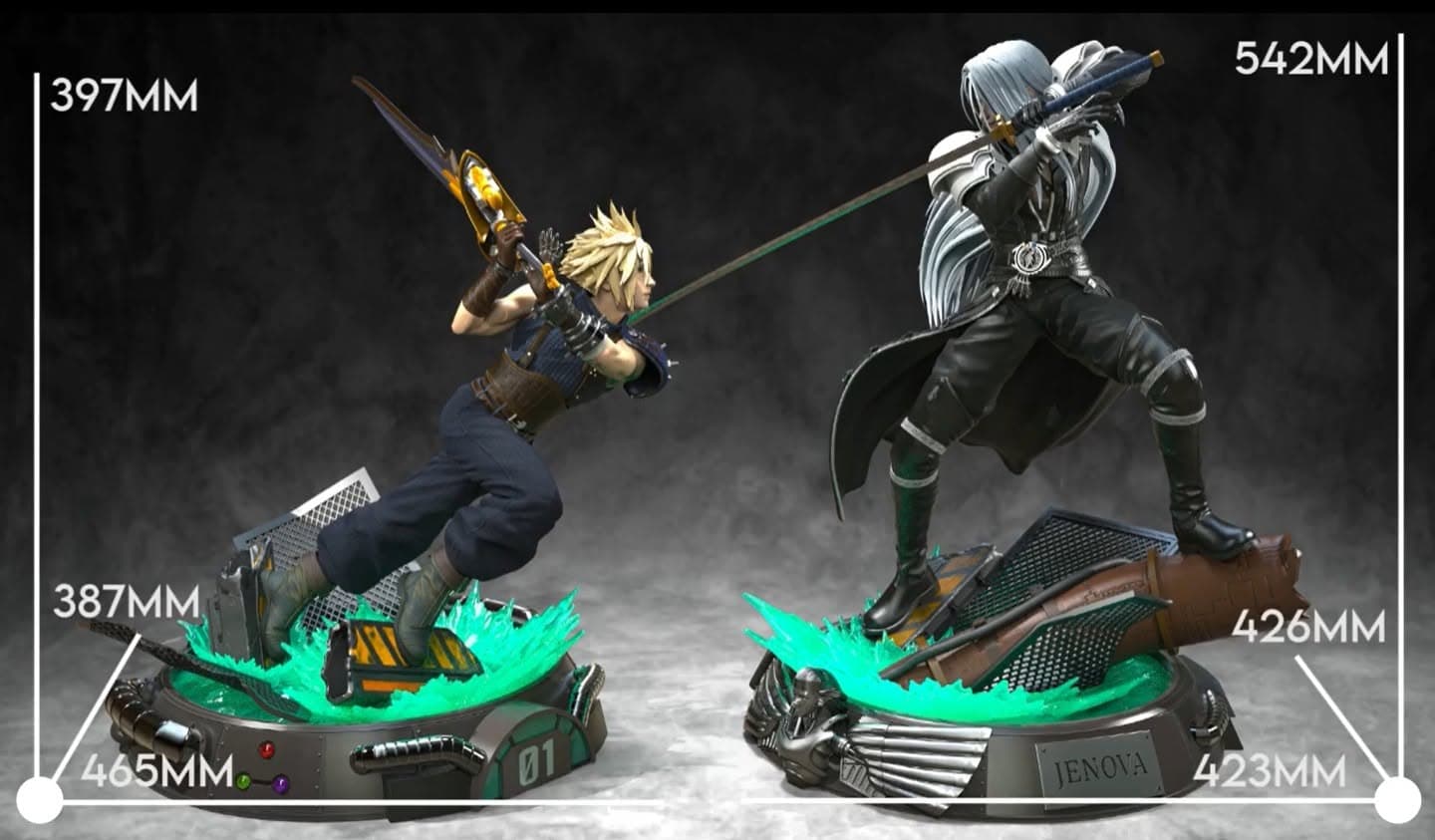 Sephiroth et cloud