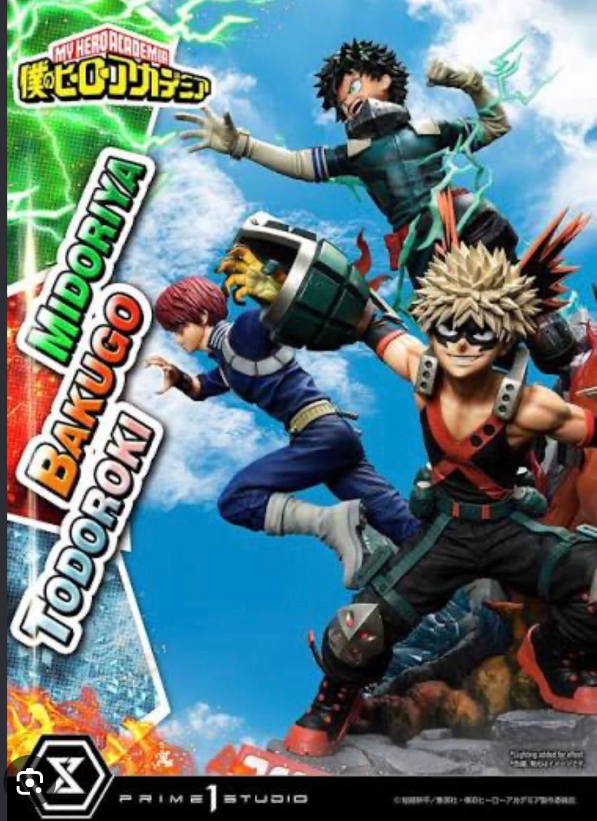 Midoriya, bakugo & todoroki
