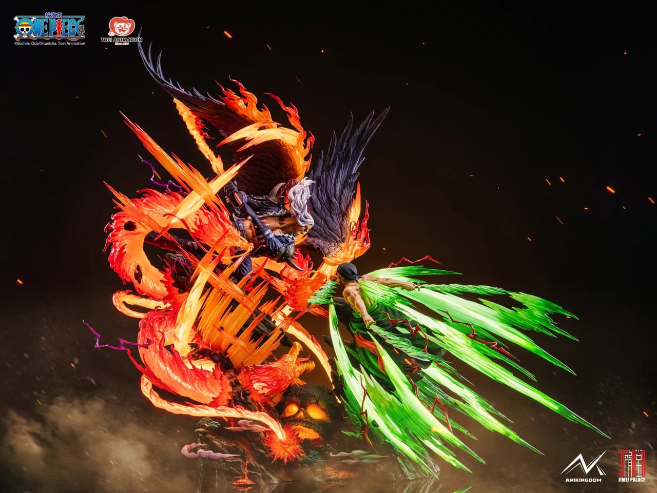 Jimei Palace Roronoa Zoro VS King Licensed
